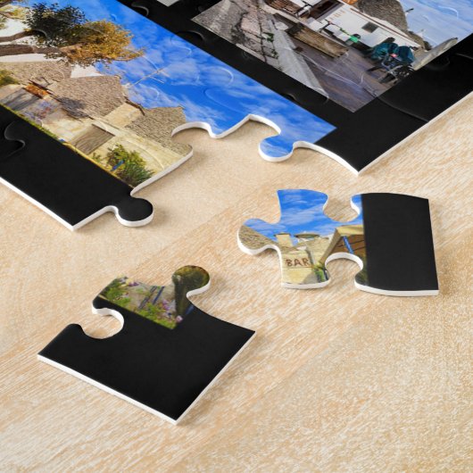 Verbluffend Alberobello, collage 110 stukken Legpuzzel (Zijkant)