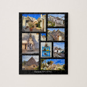 Verbluffend Alberobello, collage 110 stukken Legpuzzel