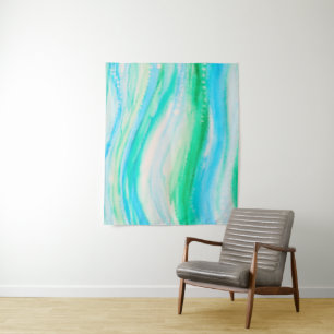 Verbluffend alcoholhoudende inkt wandkleed