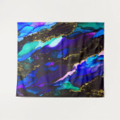 Verbluffend alcoholhoudende inkt wandkleed (Voorkant (horizontaal))