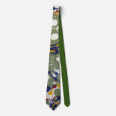 Verbluffend Antiek gemarmerd Stropdas (Voorkant)