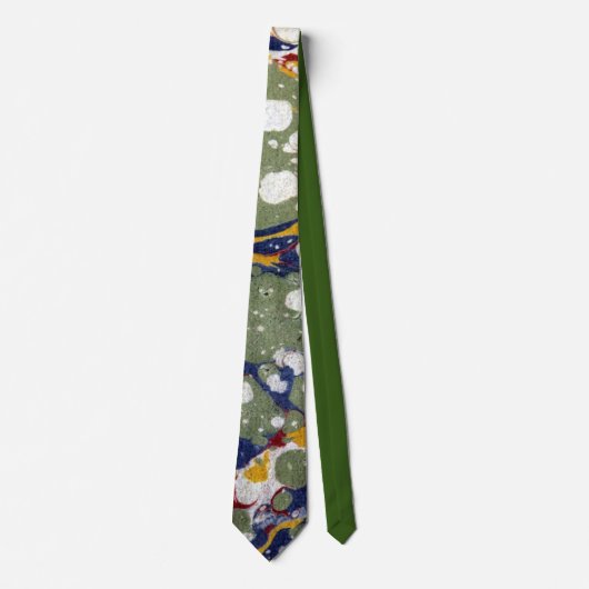 Verbluffend Antiek gemarmerd Stropdas (Voorkant)