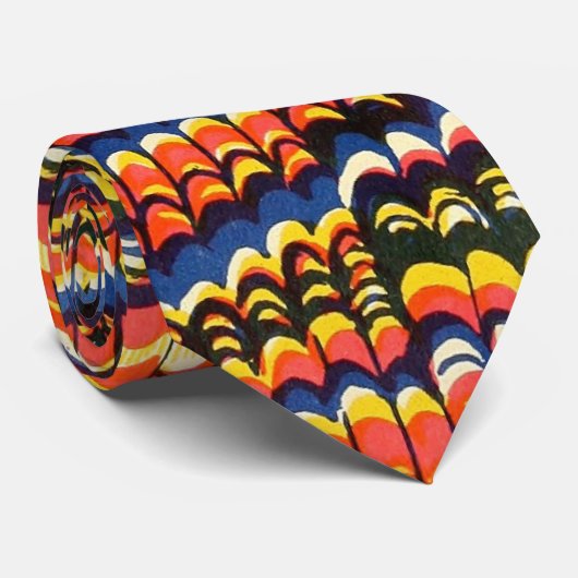 Verbluffend Antiek gemarmerd Stropdas (Opgerold)