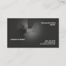 Verbluffend Baby van Mam. Nanny Visitekaartje Contactkaartje