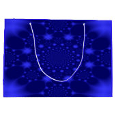 Verbluffend Blauw Groot Cadeauzakje (Achterkant)