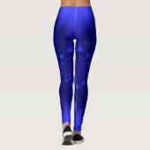 Verbluffend Blauw Leggings (Achterkant)