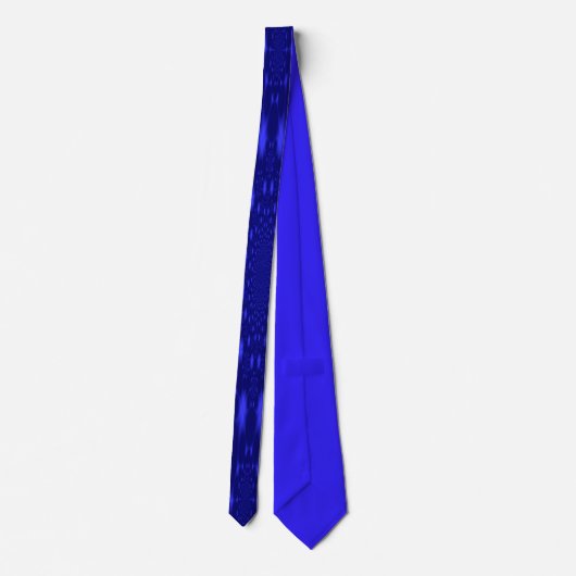 Verbluffend Blauw - Tegels Stropdas (Achterkant)