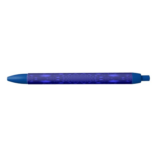 Verbluffend Blauw Zwarte Inkt Pen (Voorkant)