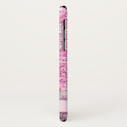 Verbluffend bont van de fijnmazige glitterketen  Case-Mate iPhone case (Achterkant/links)