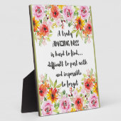 Verbluffend Boss Quote: geweldige boss Appreciatio Fotoplaat (Zijkant)