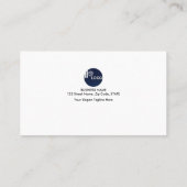 Verbluffend Creative Elegant Programmer Visitekaar Visitekaartje (Achterkant)