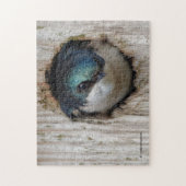 Verbluffend - de Boom slikt in een Nestbox Legpuzzel (Verticaal)