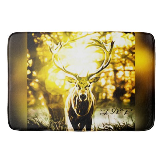 Verbluffend deer 01-01 badmat (Voorkant)