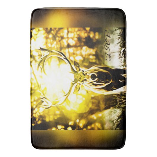 Verbluffend deer 01-01 badmat (Voorkant Verticaal)