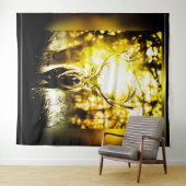 Verbluffend deer 01-01 wandkleed (In Situ (horizontaal))