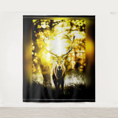 Verbluffend deer 01-01 wandkleed (Voorkant)