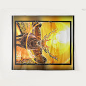 Verbluffend deer 2-02 wandkleed (Voorkant (horizontaal))