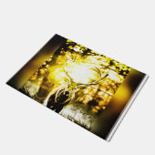 Verbluffend deer deurmat (Schuin)