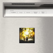 Verbluffend deer magneet (Insitu (Vaatwasser))