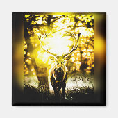 Verbluffend deer magneet (Voorkant)