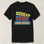 Verbluffend design voor Joes Crab-racks T-shirt (Design voorkant)