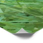 Verbluffend digitaal schilderij van een slaapvos poster (Hoek)