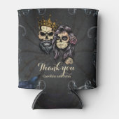 Verbluffend donker gotisch bruiloft ontwerp met sc blikjeskoeler (Voorkant)