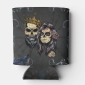 Verbluffend donker gotisch bruiloft ontwerp met sc blikjeskoeler (Achterkant)