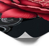 Verbluffend donker gotisch bruiloft ontwerp met sc poster (Hoek)