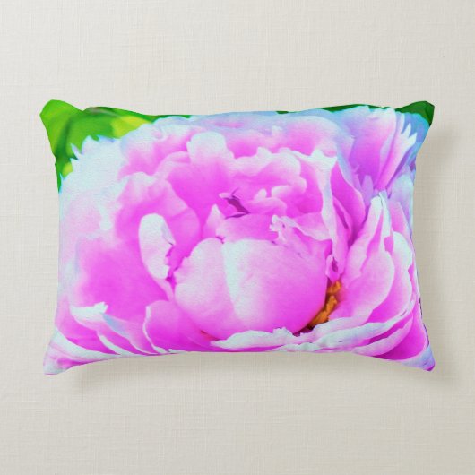 Verbluffend dubbel roze kledingstuk accent kussen (Voorkant)