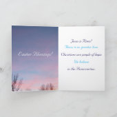 Verbluffend & eenvoudig, Pasen Kaart (Binnen)