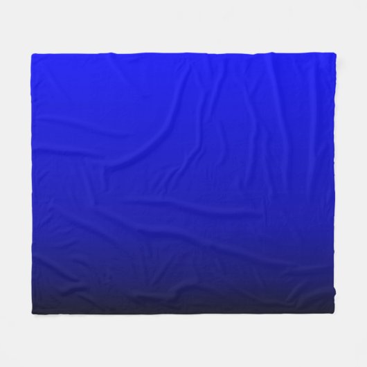 Verbluffend elektrisch BLue Fleece Deken (Voorkant (Horizontaal))