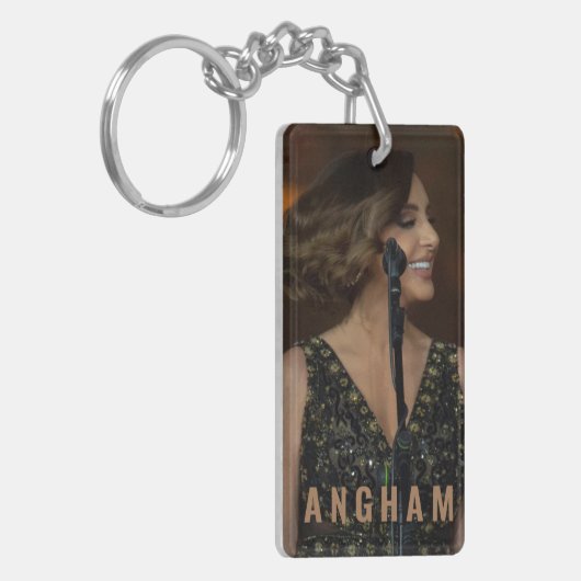 Verbluffend en mooi design sleutelhanger (Voorkant Links)