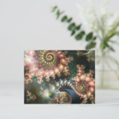 Verbluffend fractaal briefkaart (Staand voorkant)