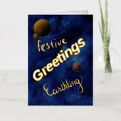 Verbluffend, Geek, Leuk, Kerst Kaart (Voorkant)