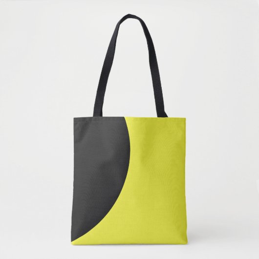 Verbluffend Geel en Zwart Tote Bag (Voorkant)