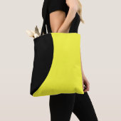 Verbluffend Geel en Zwart Tote Bag (Dichtbij)