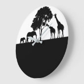 Verbluffend geschenk voor Afrikaanse muurklok Grote Klok (Hoek)