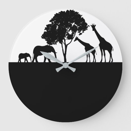 Verbluffend geschenk voor Afrikaanse muurklok Grote Klok (Voorkant)