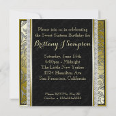 Verbluffend goudkunstje nieuwe zweet zestien kaart (Achterkant)