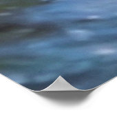 Verbluffend grizzly beer zalm afbeelding poster (Hoek)