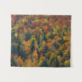 Verbluffend herfstbos wandkleed