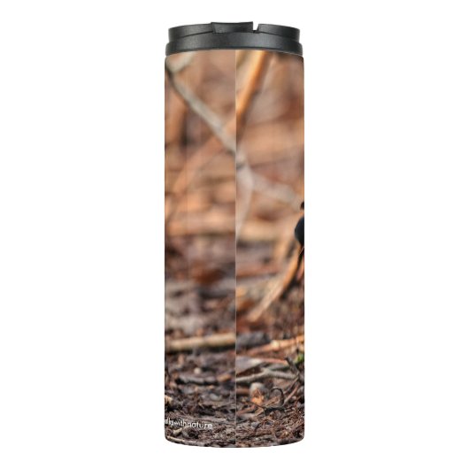 Verbluffend hout in de Bossen Thermosbeker (Achterkant)