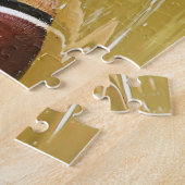 Verbluffend hout in de Pond Legpuzzel (Zijkant)