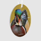 Verbluffend hout in de Pond Ornament (voorkant)