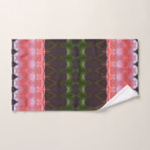 Verbluffend in Plum en Coral Bad Handdoek (Handdoek)