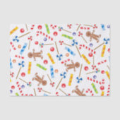 Verbluffend kerstfeest tissuepapier (Voorkant)