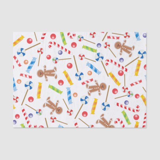 Verbluffend kerstfeest tissuepapier (Voorkant)