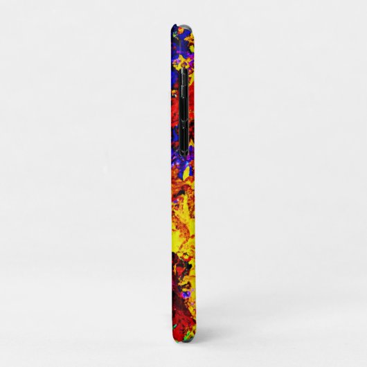 Verbluffend kleurrijk Abstract patroon Case-Mate iPhone Case (Achterkant/links)