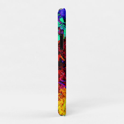 Verbluffend kleurrijk Abstract patroon Case-Mate iPhone Case (Achterkant/rechts)